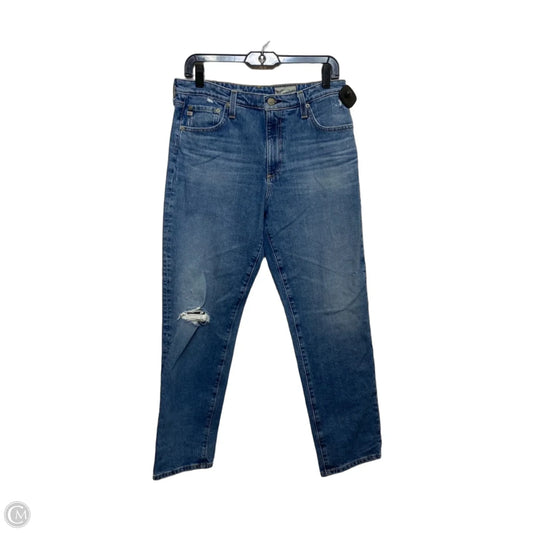 Jeans Designer By Adriano Goldschmied In Blue Denim, Size: 12