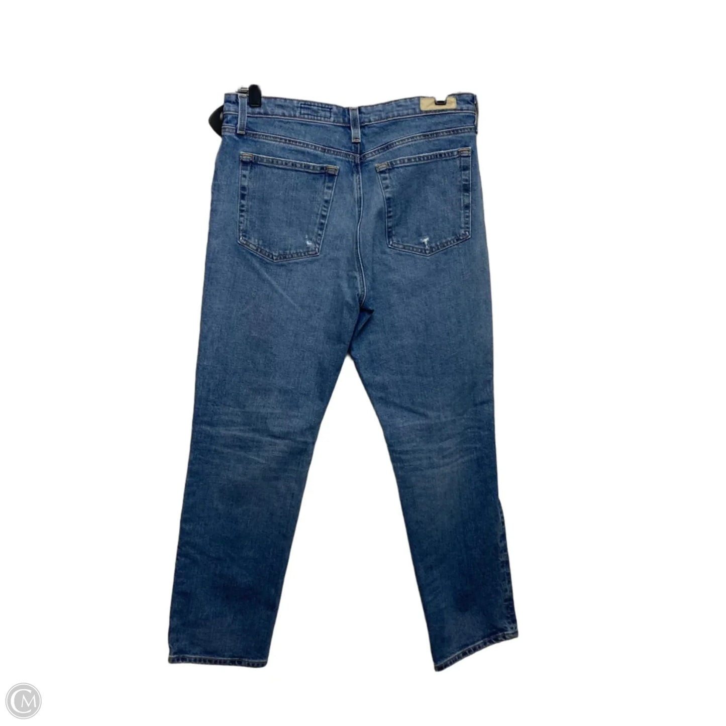 Jeans Designer By Adriano Goldschmied In Blue Denim, Size: 12