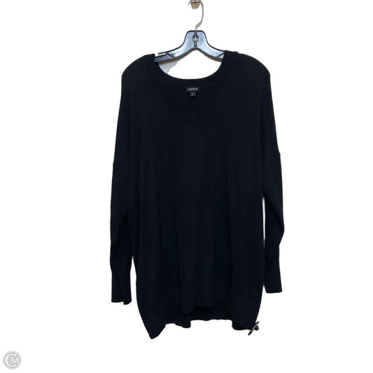 Top Long Sleeve By Torrid In Black, Size: 1x