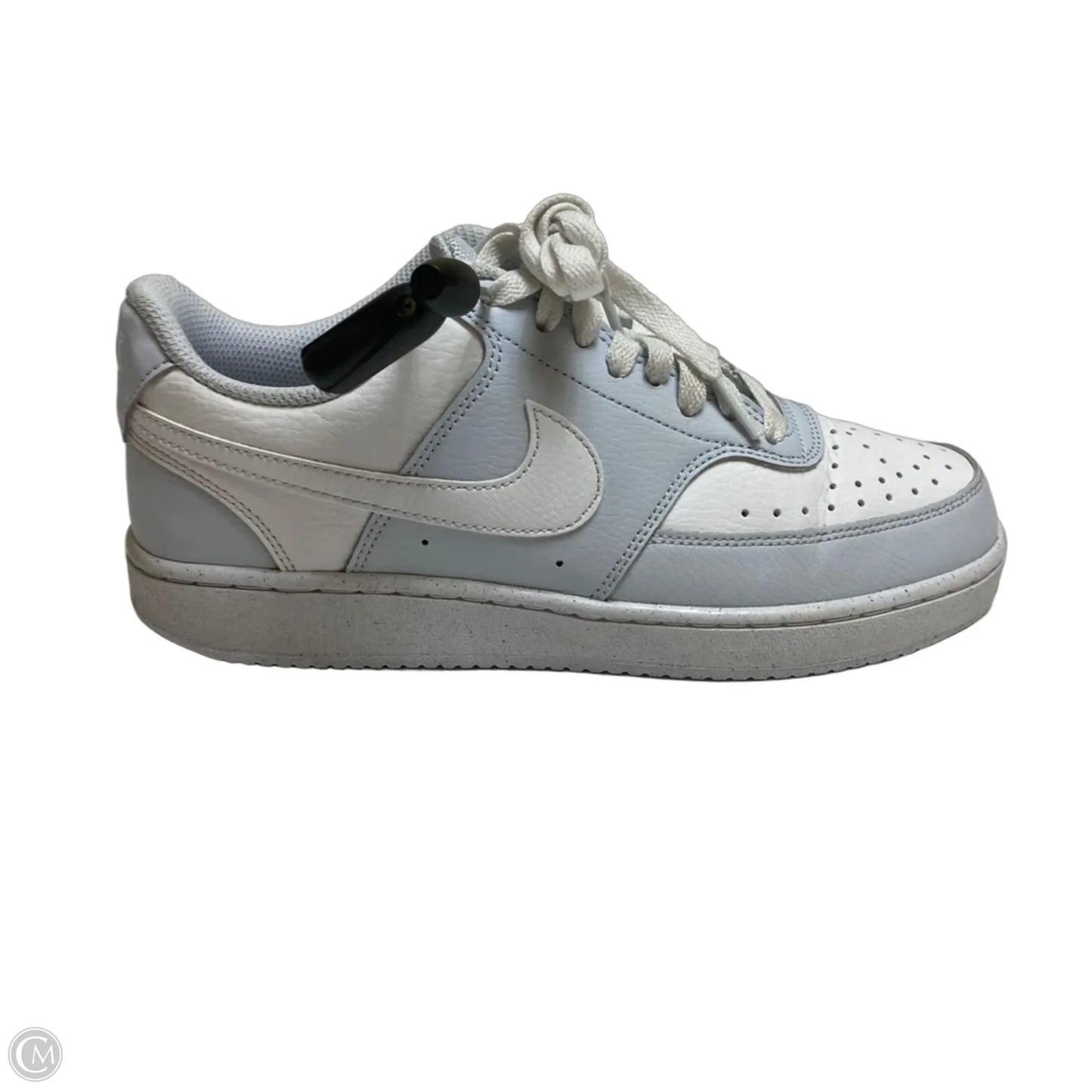 Shoes Sneakers By Nike In Blue & White, Size: 8