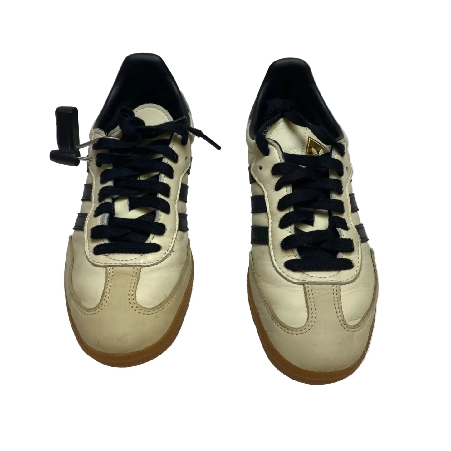 Shoes Sneakers By Adidas In Black & Tan, Size: 8