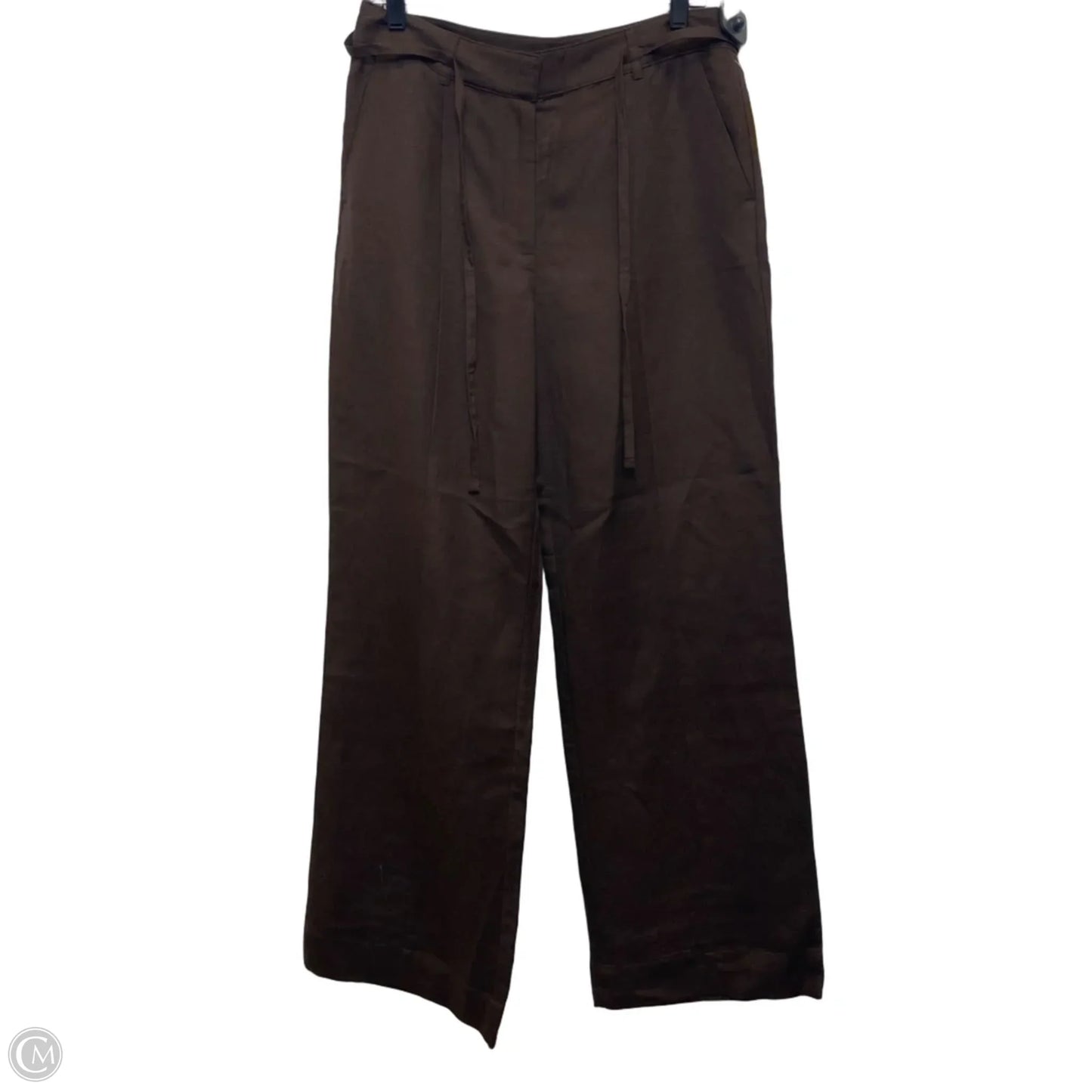 Pants Linen By Loft In Brown, Size: 8