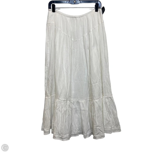 Skirt Maxi By Aerie In White, Size: L