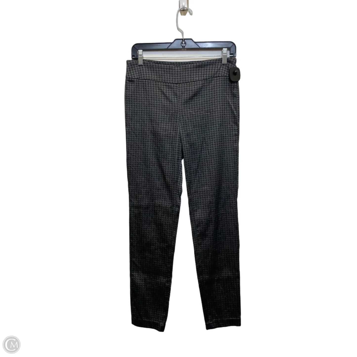 Pants Other By Cato In Black & Silver, Size: 8