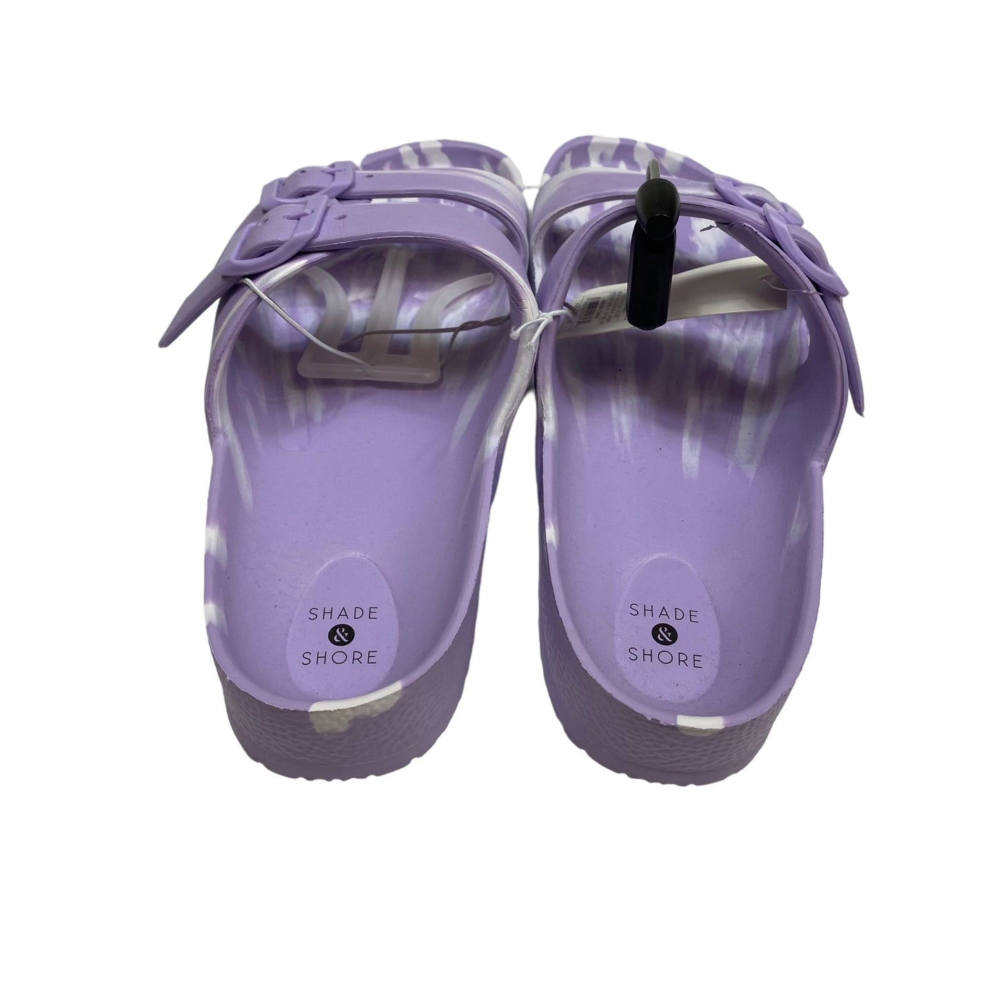 Purple Sandals Flats Shade & Shore, Size 11