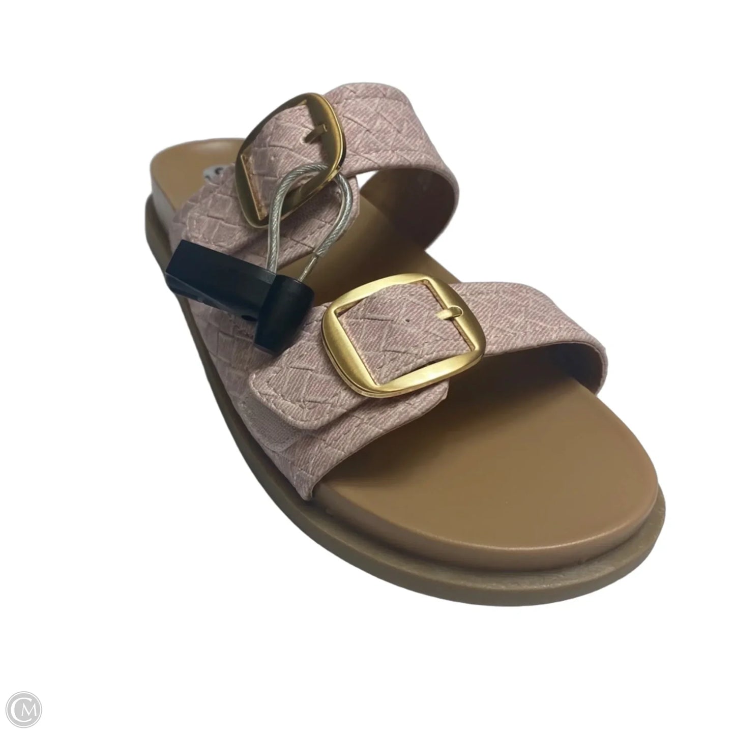 Sandals Flats By Wonderly In Pink, Size: 9.5