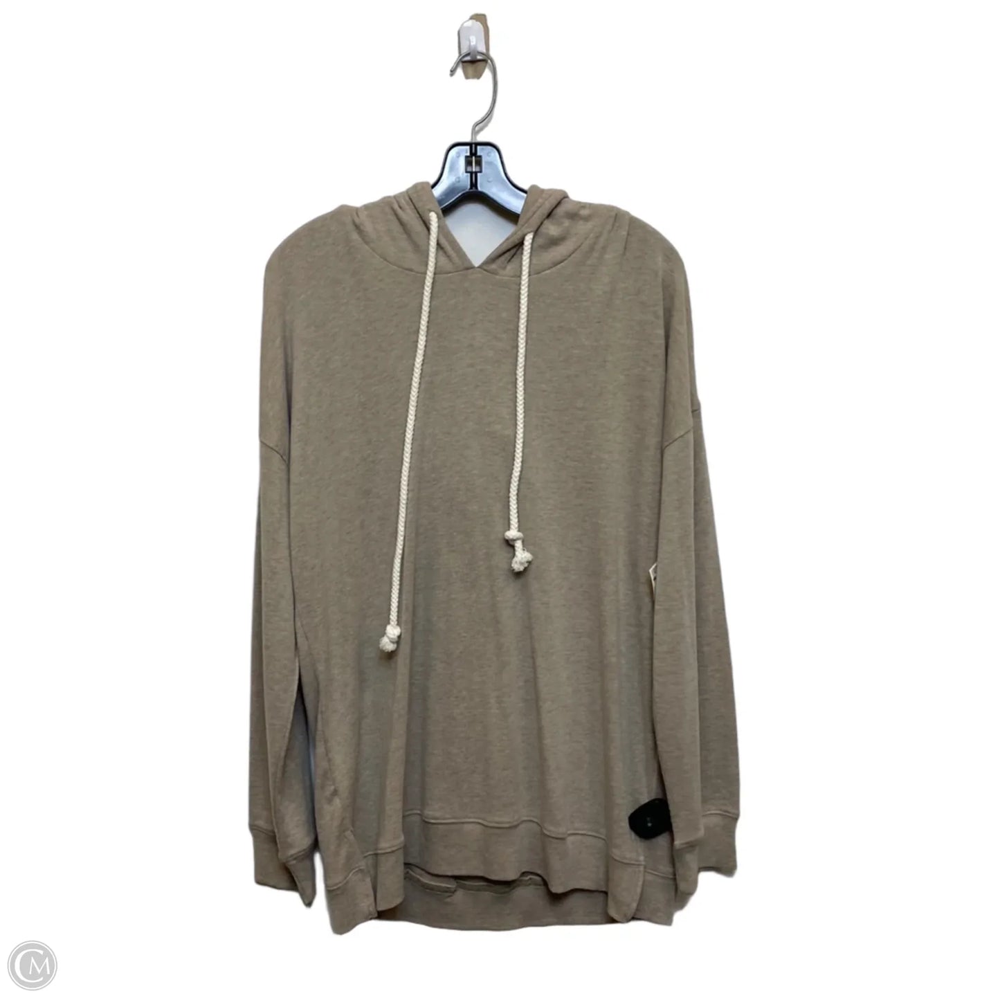 Top Long Sleeve By Syellowafter In Tan, Size: L