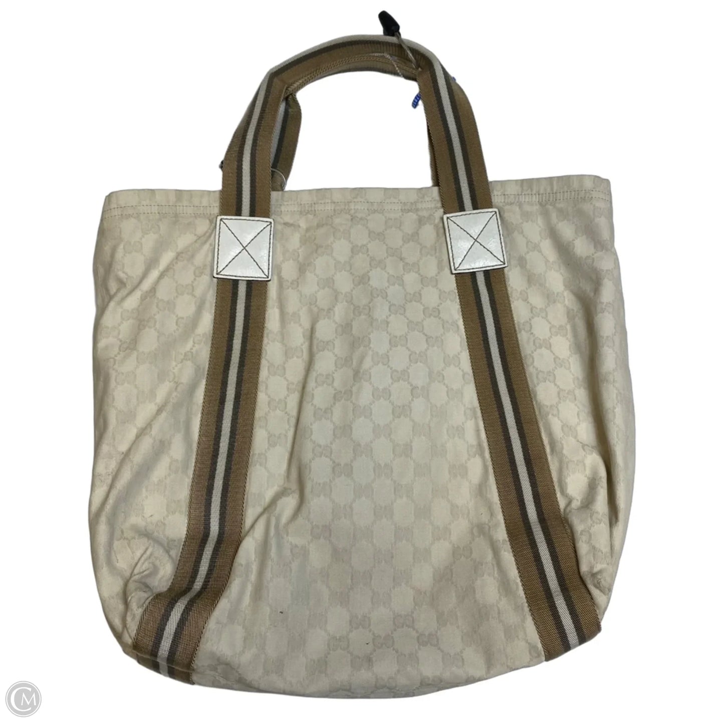 Tote Luxury Designer By Gucci, Size: Medium