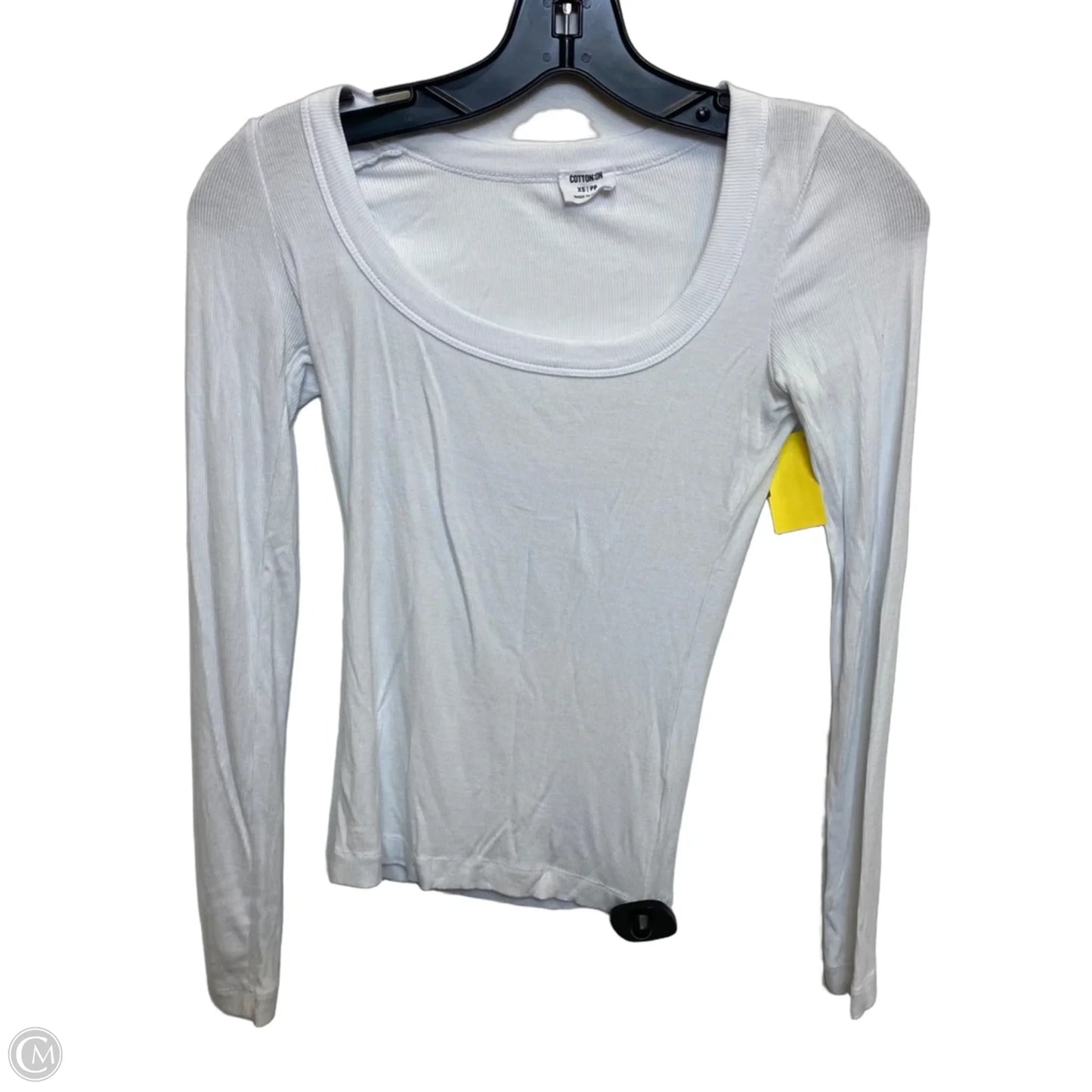 Top Long Sleeve Basic By Cotton On In White, Size: Xs