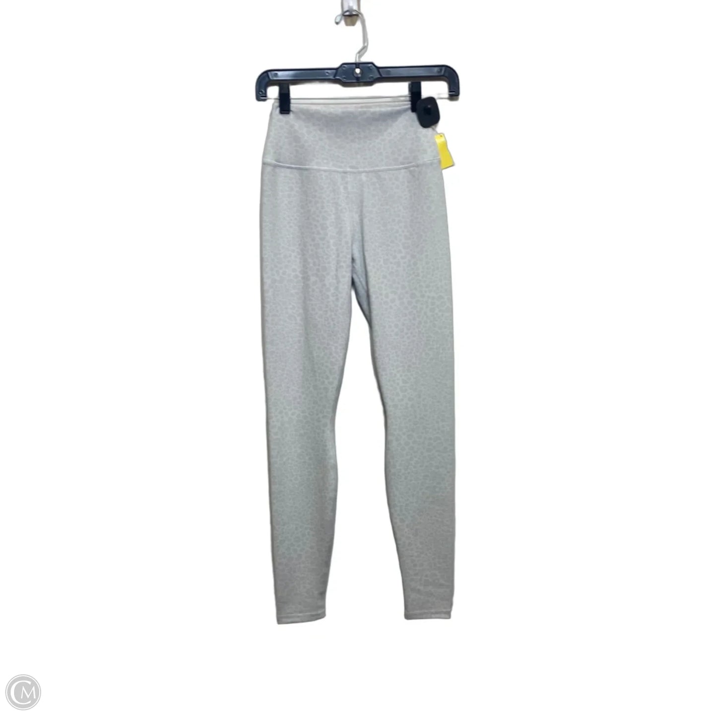 Athletic Leggings By Alo In Grey, Size: S