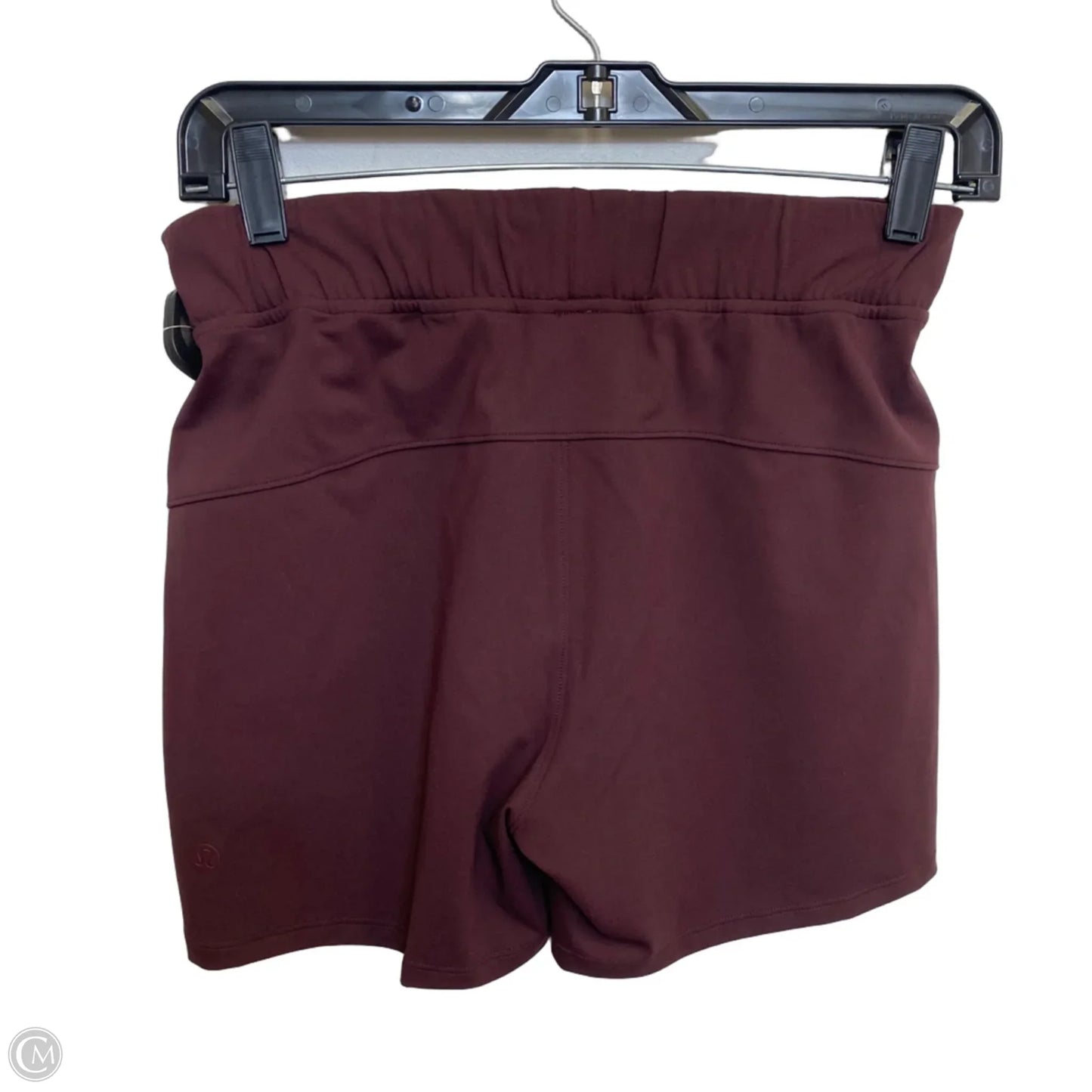 Athletic Shorts By Lululemon In Maroon, Size: Xs
