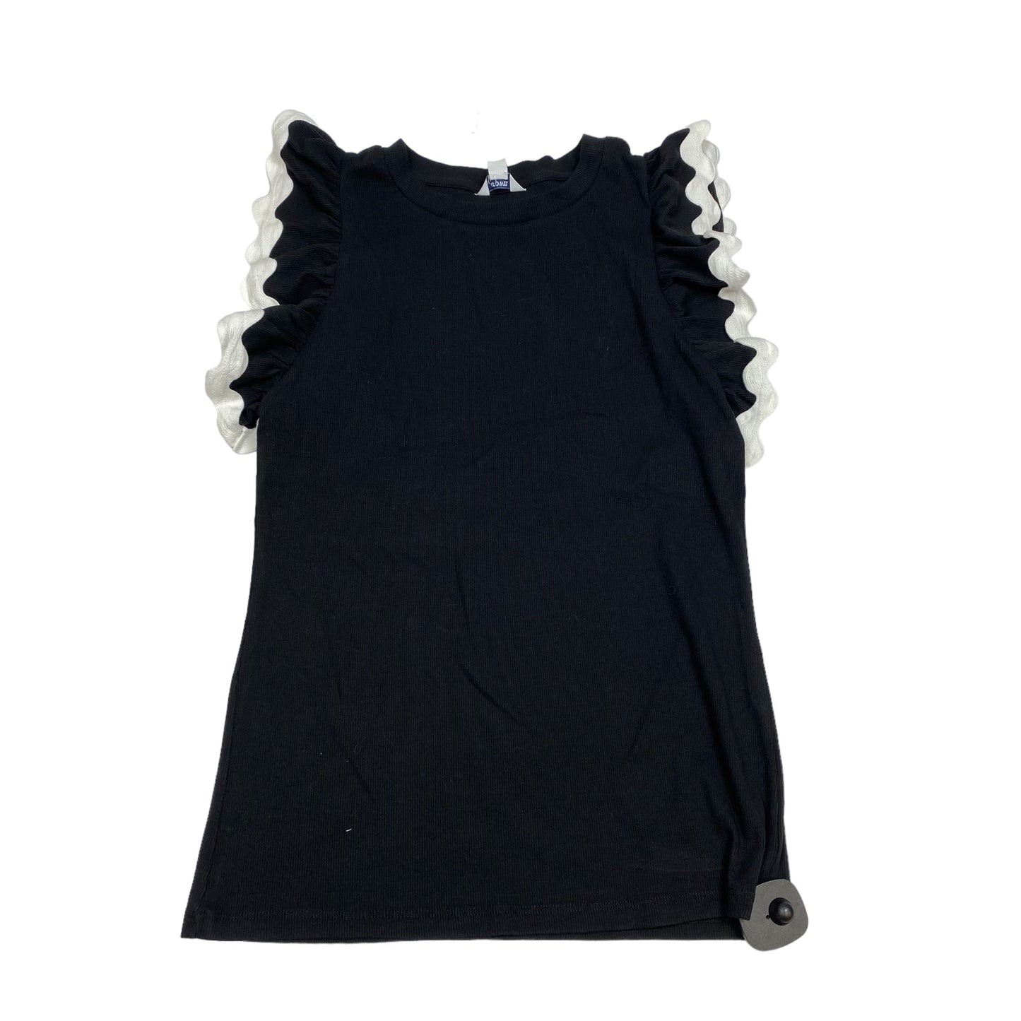 Black Top Sleeveless Crown And Ivy, Size S