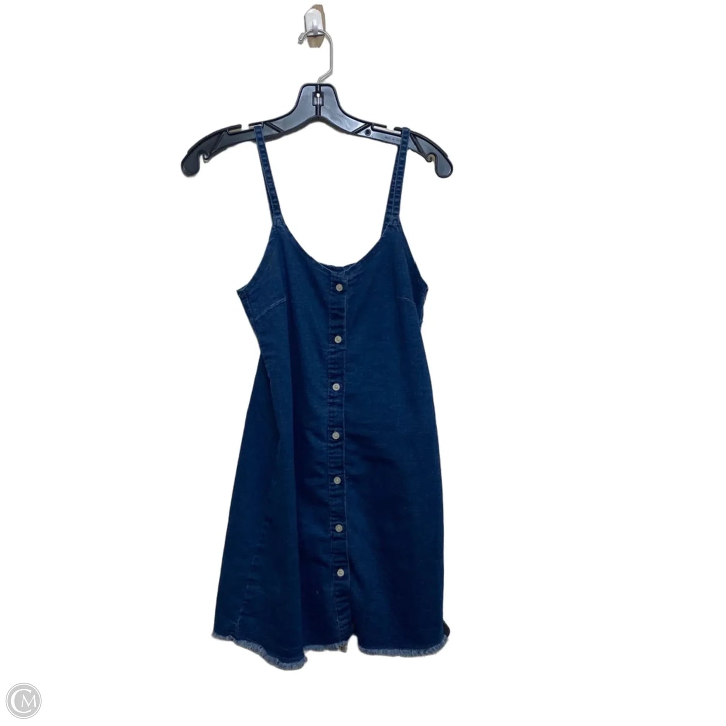 Dress Casual Short By Cmf In Blue Denim, Size: M