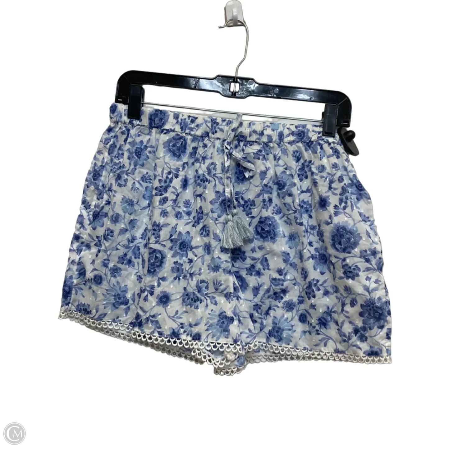 Shorts By Haute Hippie In Blue & White, Size: M