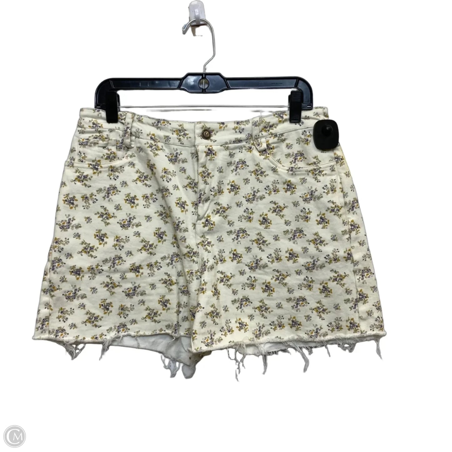 Shorts By Anniewear In Cream Denim, Size: L