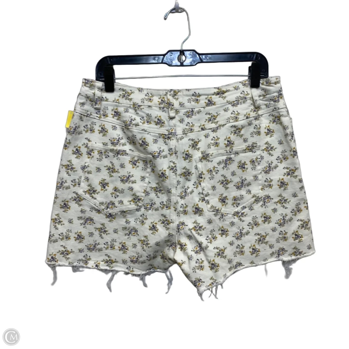 Shorts By Anniewear In Cream Denim, Size: L