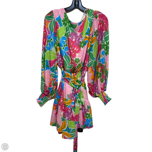 Dress Casual Short By Flying Tomato In Multi-colored, Size: L