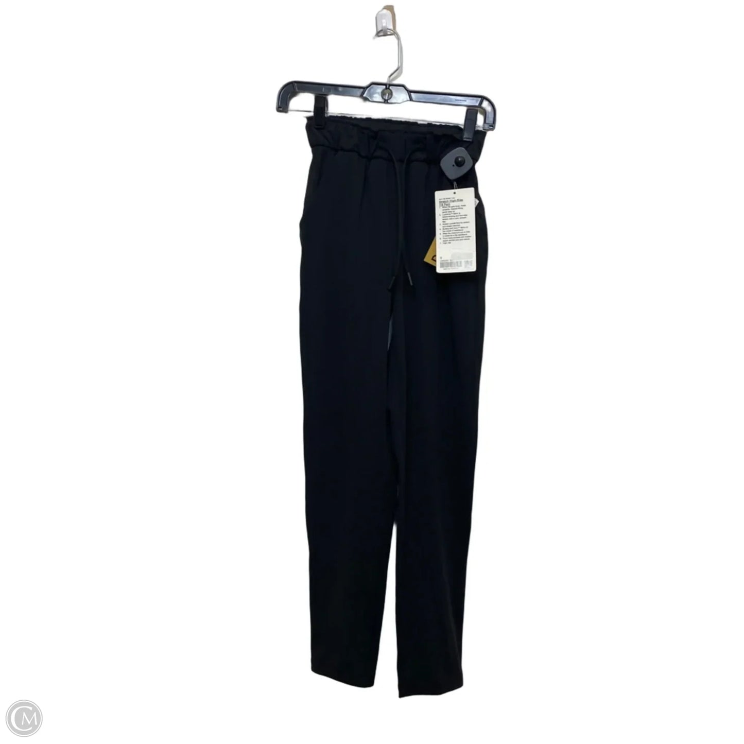 Athletic Pants Designer By Lululemon In Black, Size: Xs