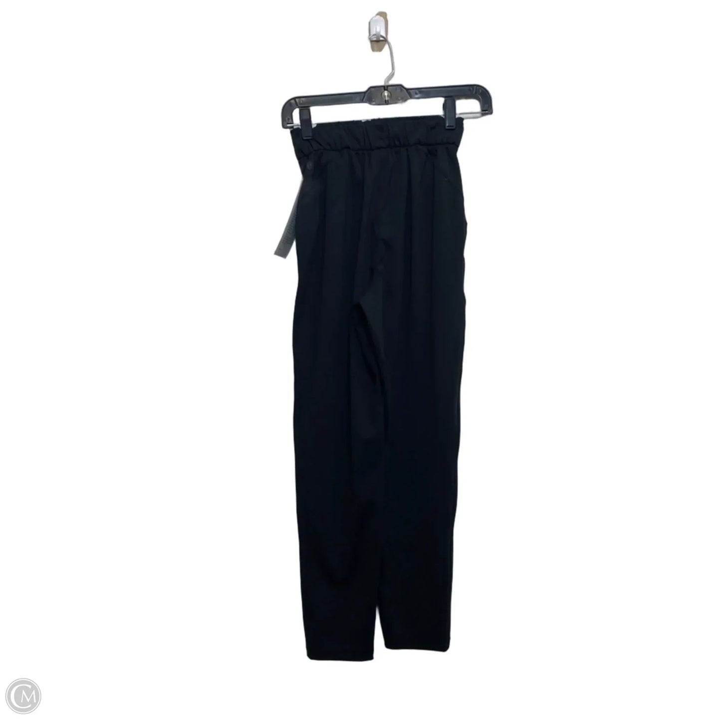 Athletic Pants Designer By Lululemon In Black, Size: Xs