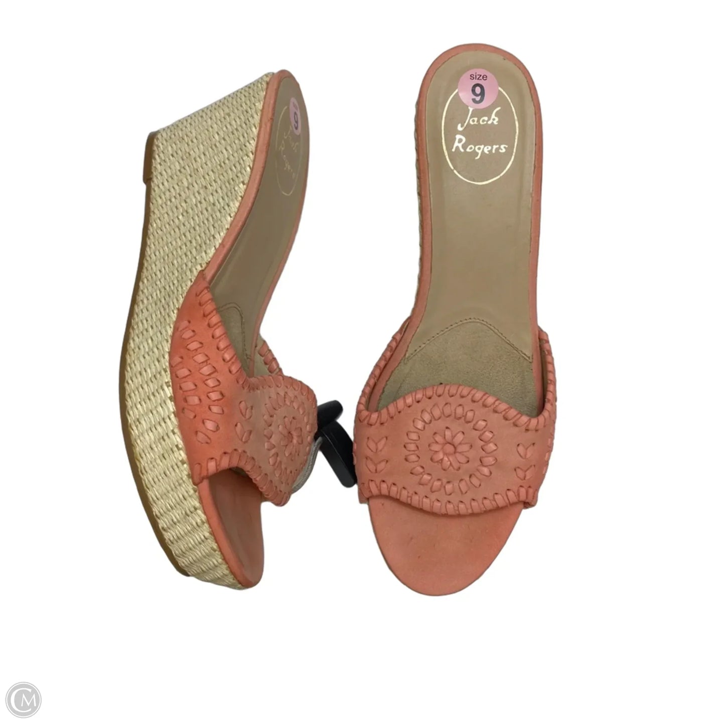 Sandals Designer By Jack Rogers In Pink, Size: 9