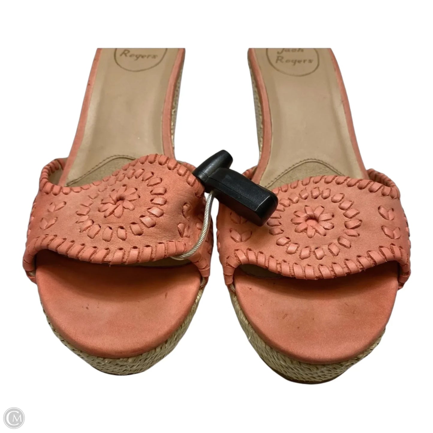 Sandals Designer By Jack Rogers In Pink, Size: 9