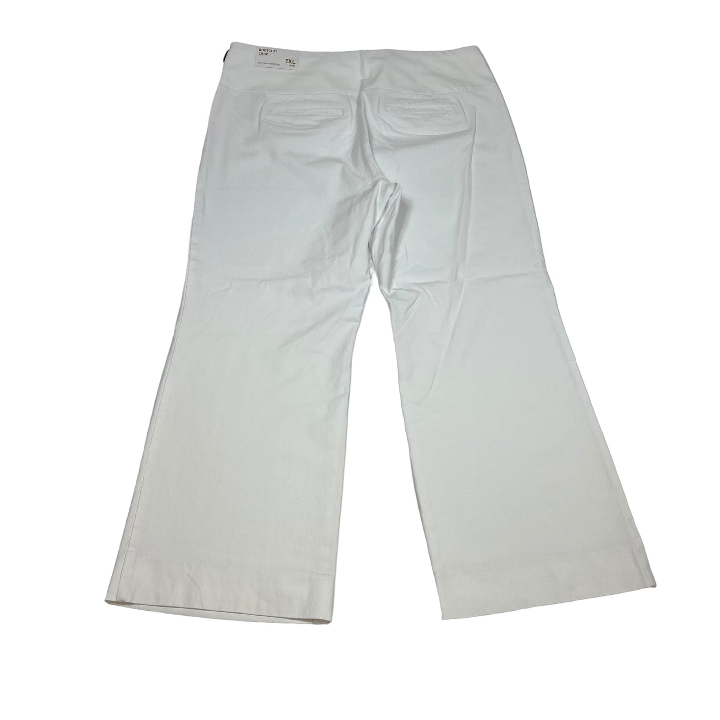 White Pants Cropped Soft Surroundings, Size Xl