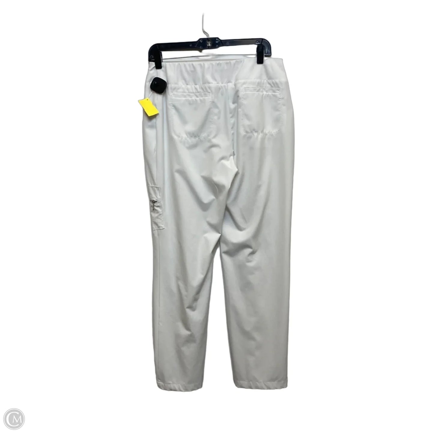 Athletic Pants By Zenergy By Chicos In White, Size: S