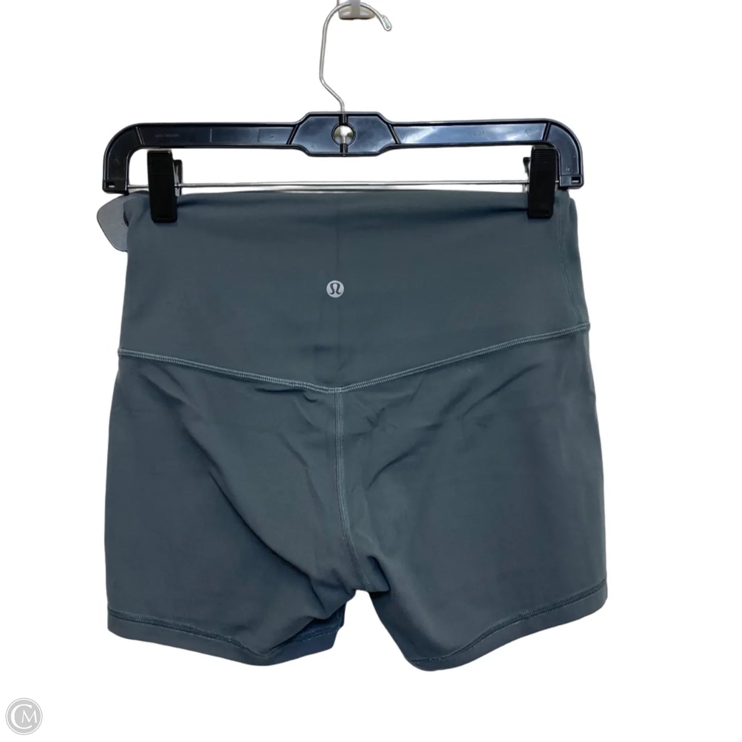 Athletic Shorts Designer By Lululemon In Grey, Size: M