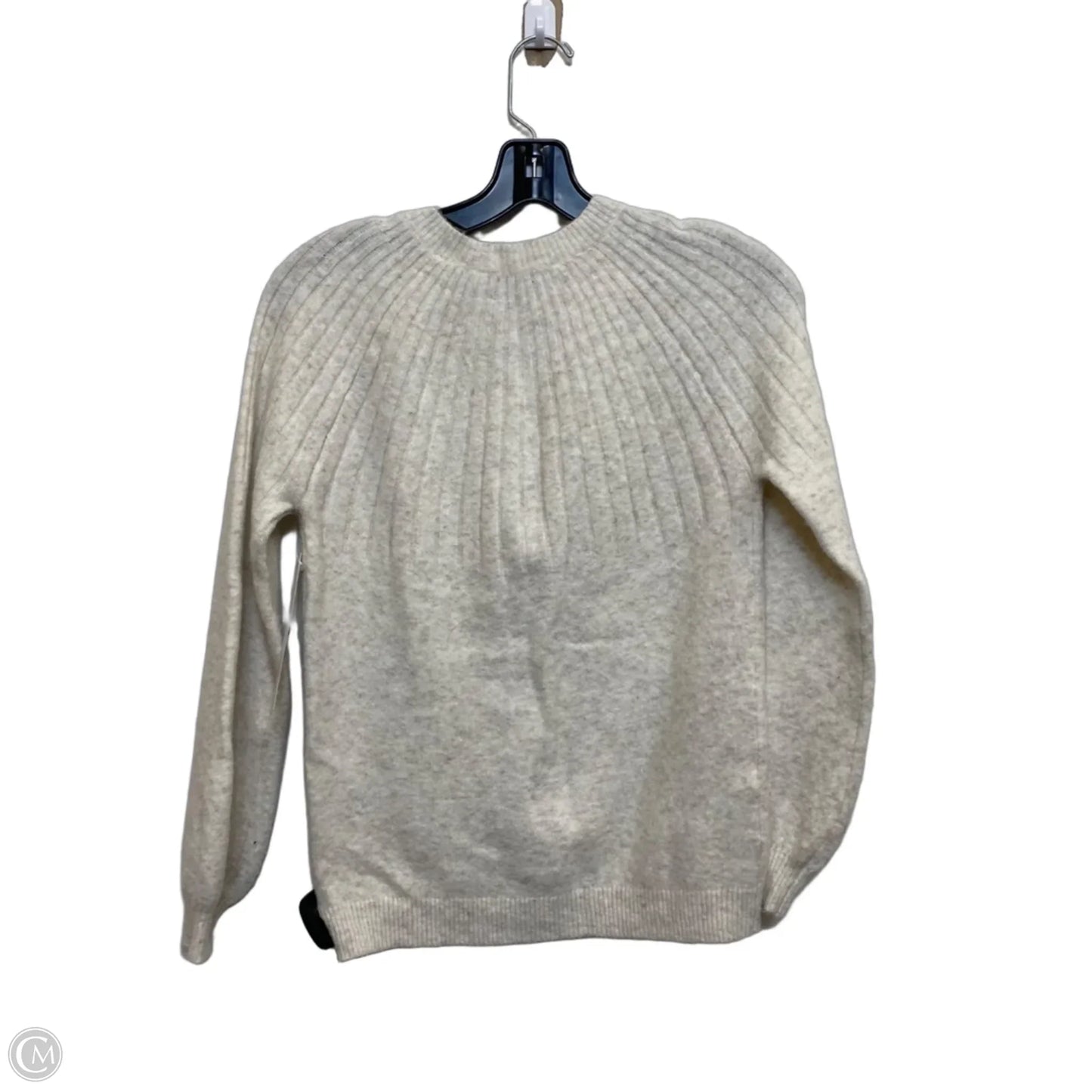 Sweater By Loft In Cream, Size: Xxsp