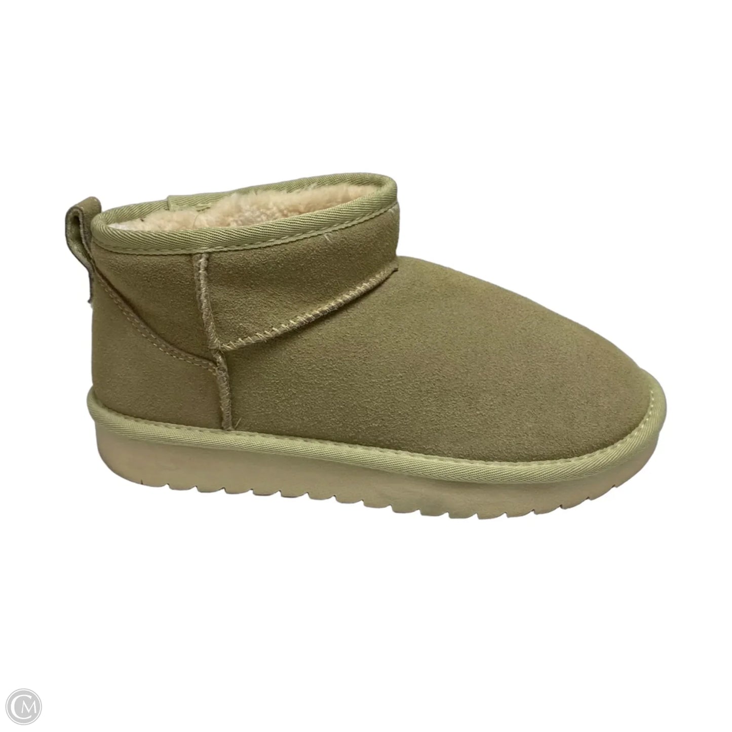 Boots Ankle Flats By Cushionaire In Tan, Size: 8