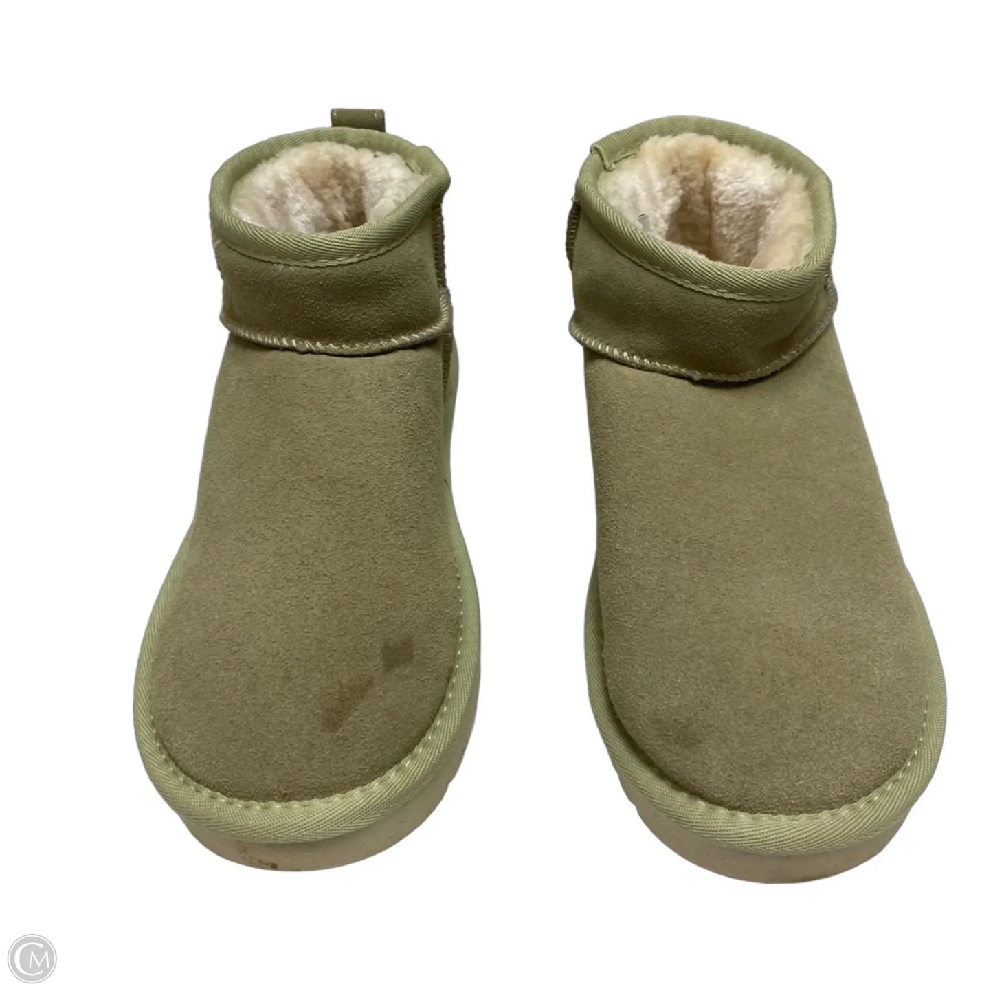 Boots Ankle Flats By Cushionaire In Tan, Size: 8