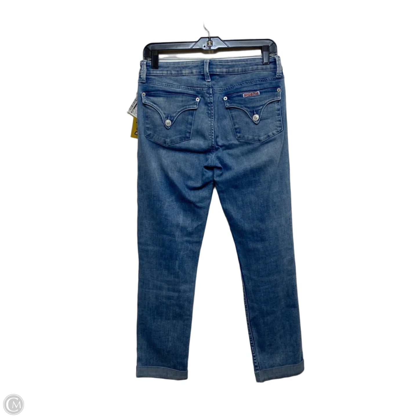 Jeans Designer By Hudson In Blue Denim, Size: 6