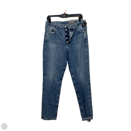Jeans Designer By Adriano Goldschmied In Blue Denim, Size: 10