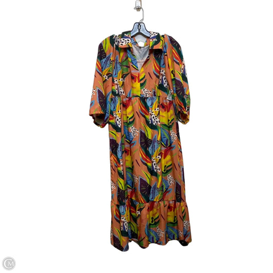 Dress Casual Midi By Umgee In Multi-colored, Size: S