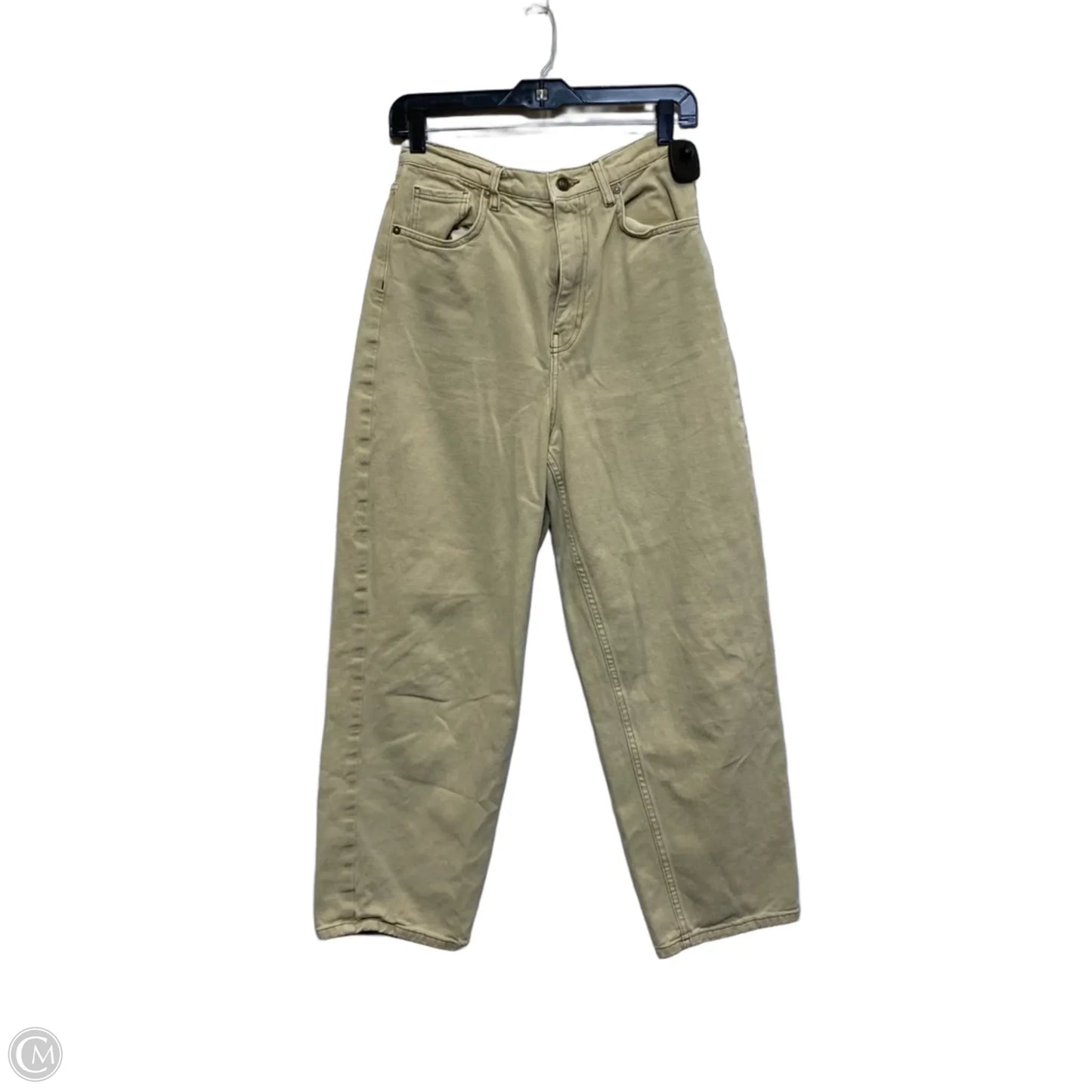 Jeans Straight By We The Free In Tan Denim, Size: 6