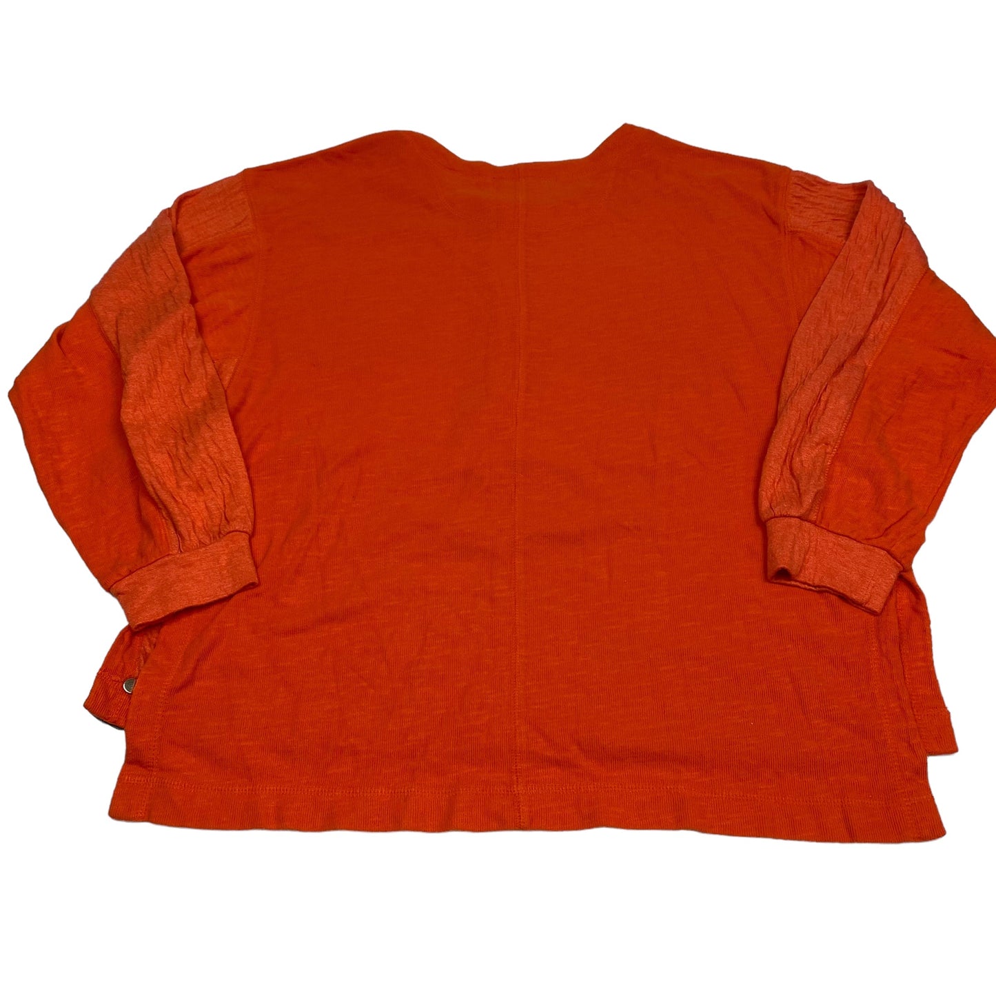 Orange Top Long Sleeve We The Free, Size L