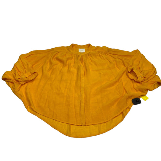 Yellow Top 3/4 Sleeve Maeve, Size M