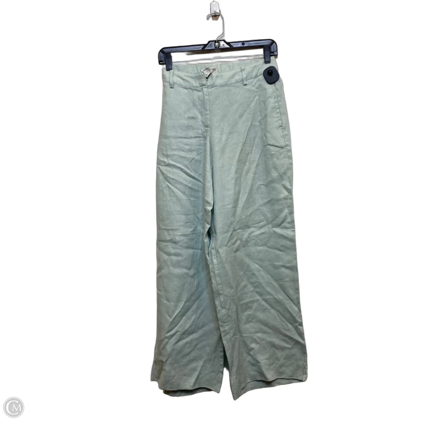 Pants Linen By Banana Republic In Green, Size: S
