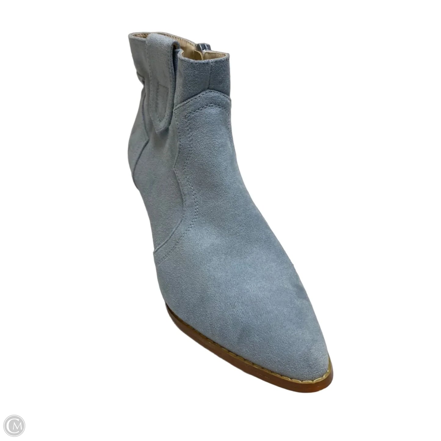 Boots Ankle Heels By Lulus In Blue, Size: 8