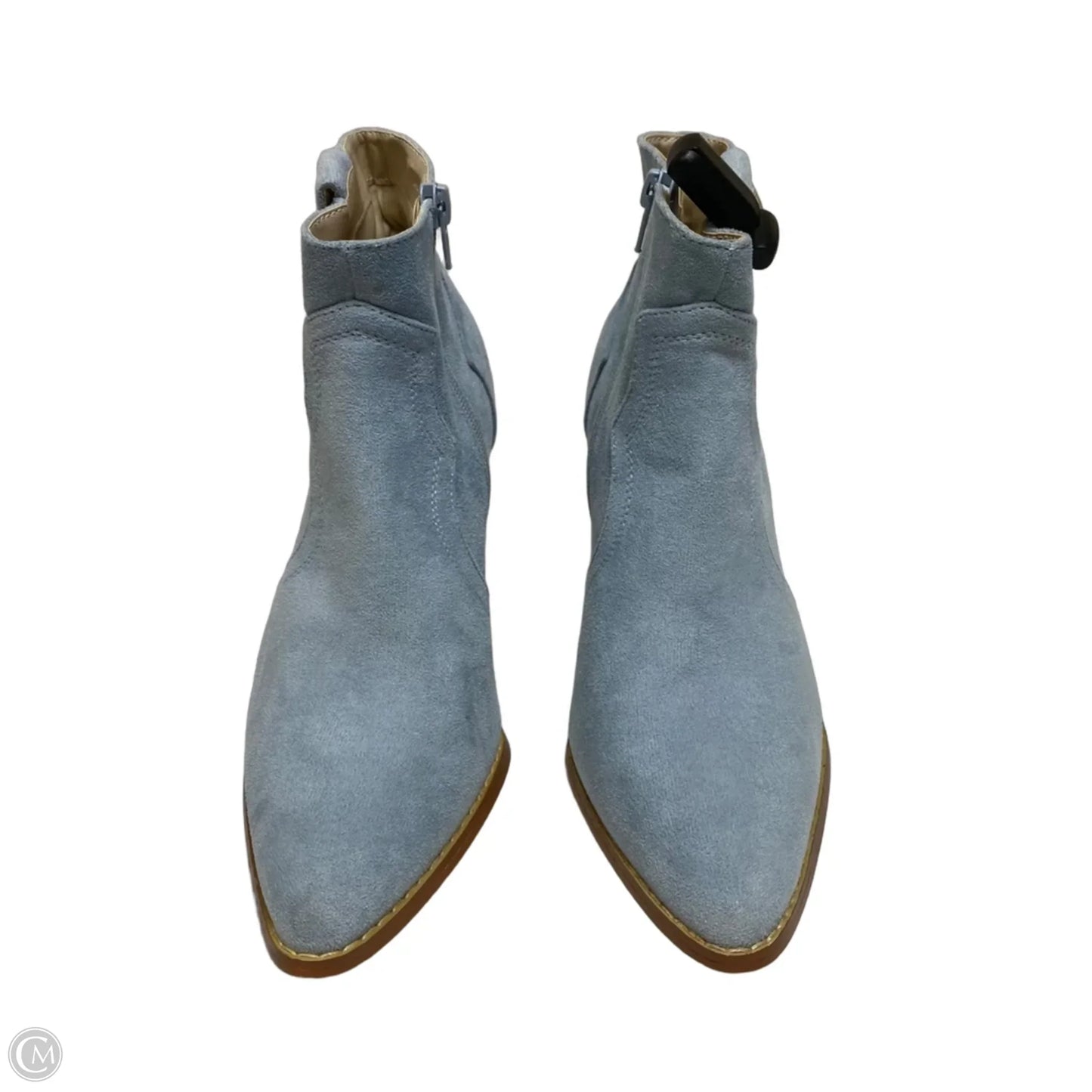Boots Ankle Heels By Lulus In Blue, Size: 8