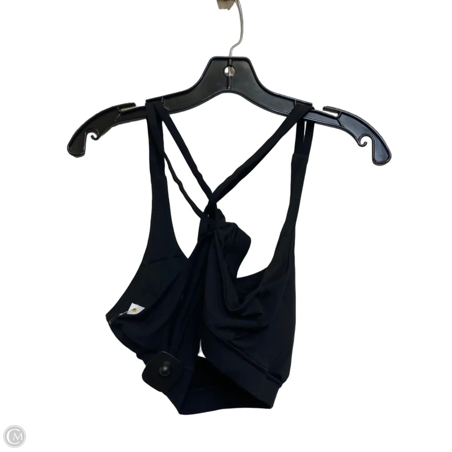 Athletic Bra Designer By Lululemon In Black, Size: L