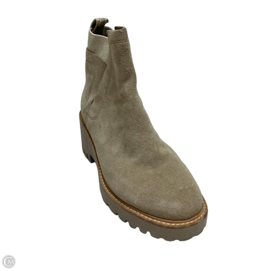 Boots Ankle Heels By Dolce Vita In Tan, Size: 9