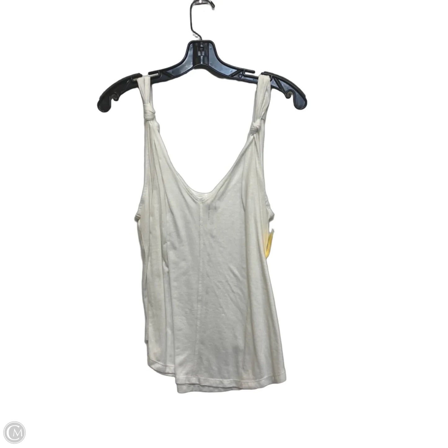 Top Sleeveless By Anthropologie In White, Size: S