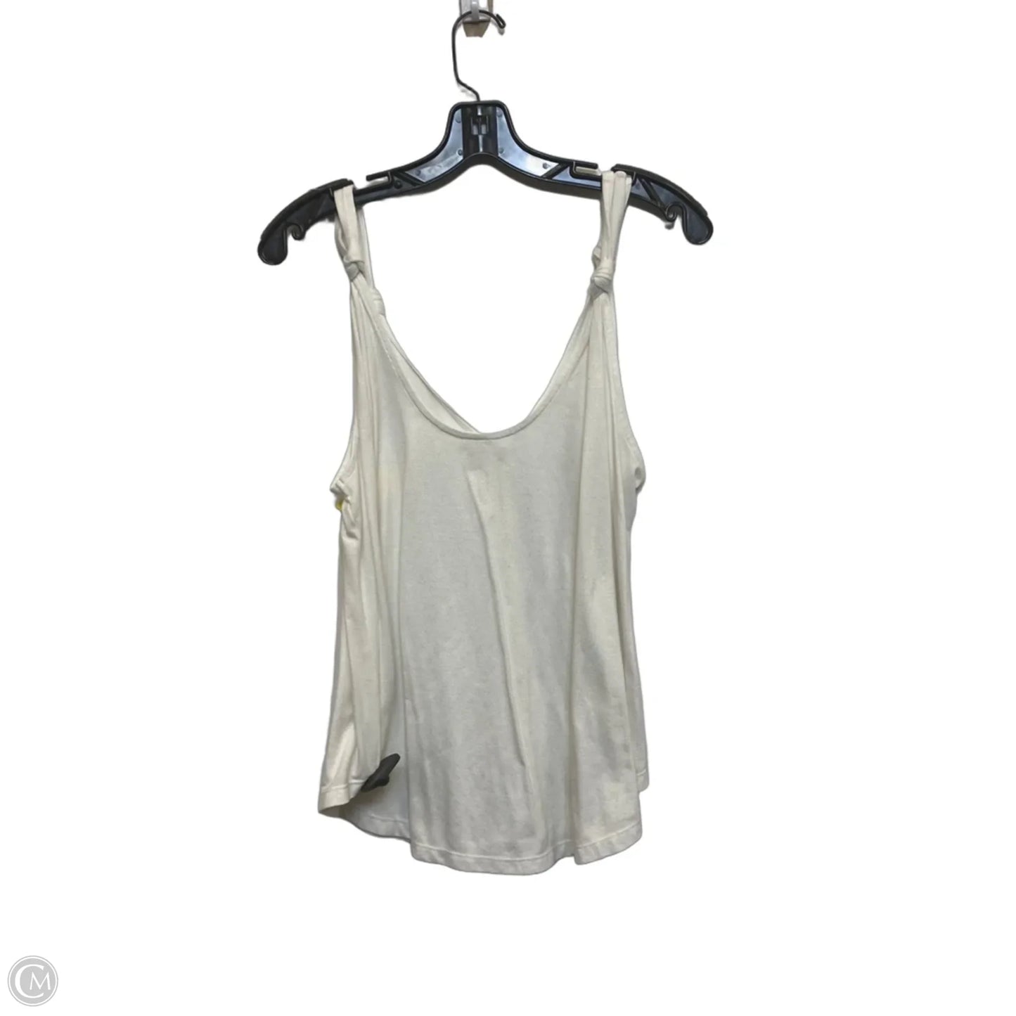 Top Sleeveless By Anthropologie In White, Size: S