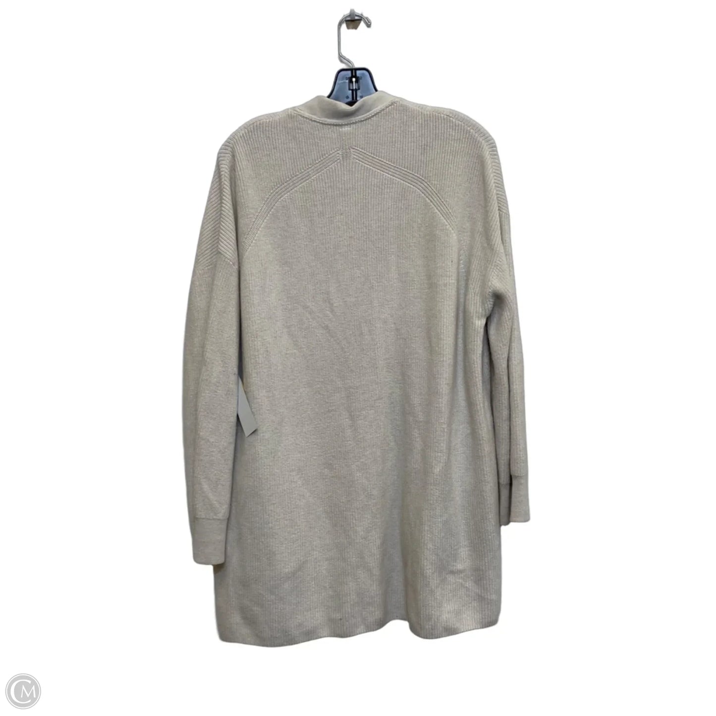 Sweater Cardigan Designer By Lululemon In Cream, Size: S