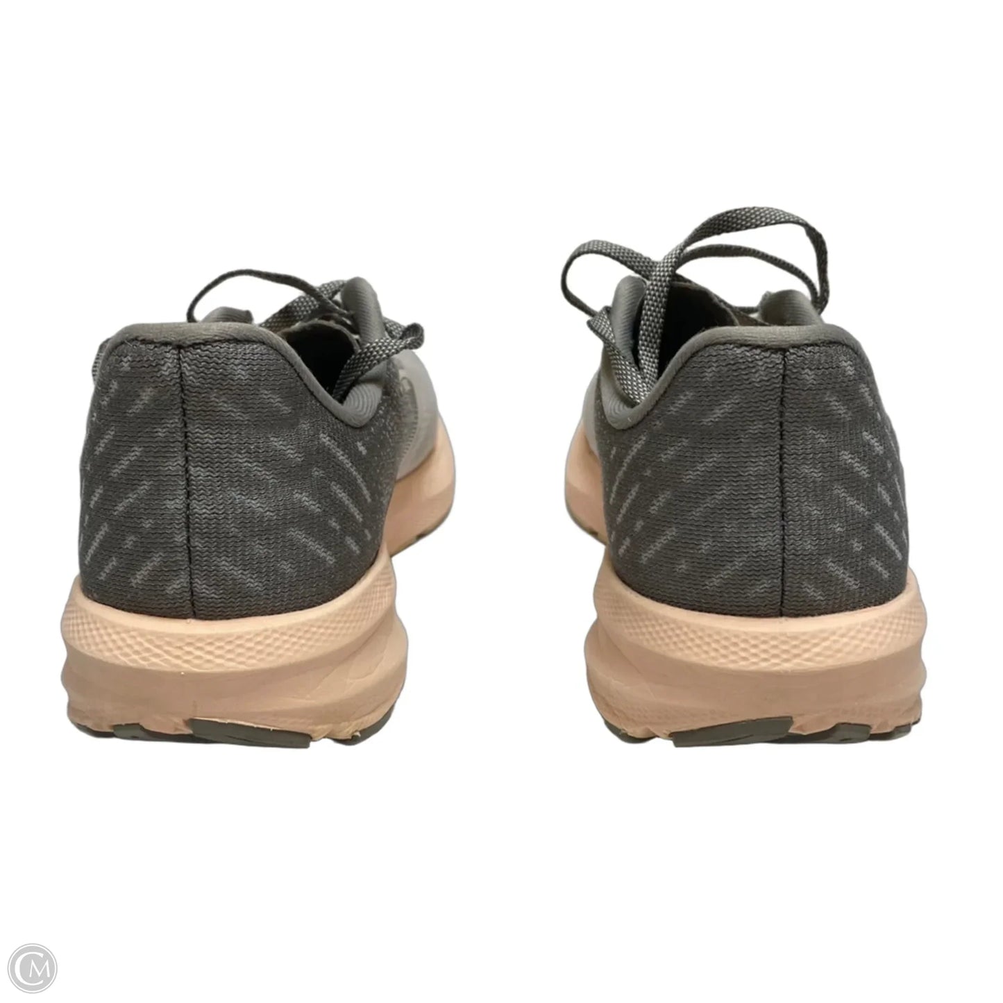 Shoes Athletic By Brooks In Grey & Pink, Size: 6.5