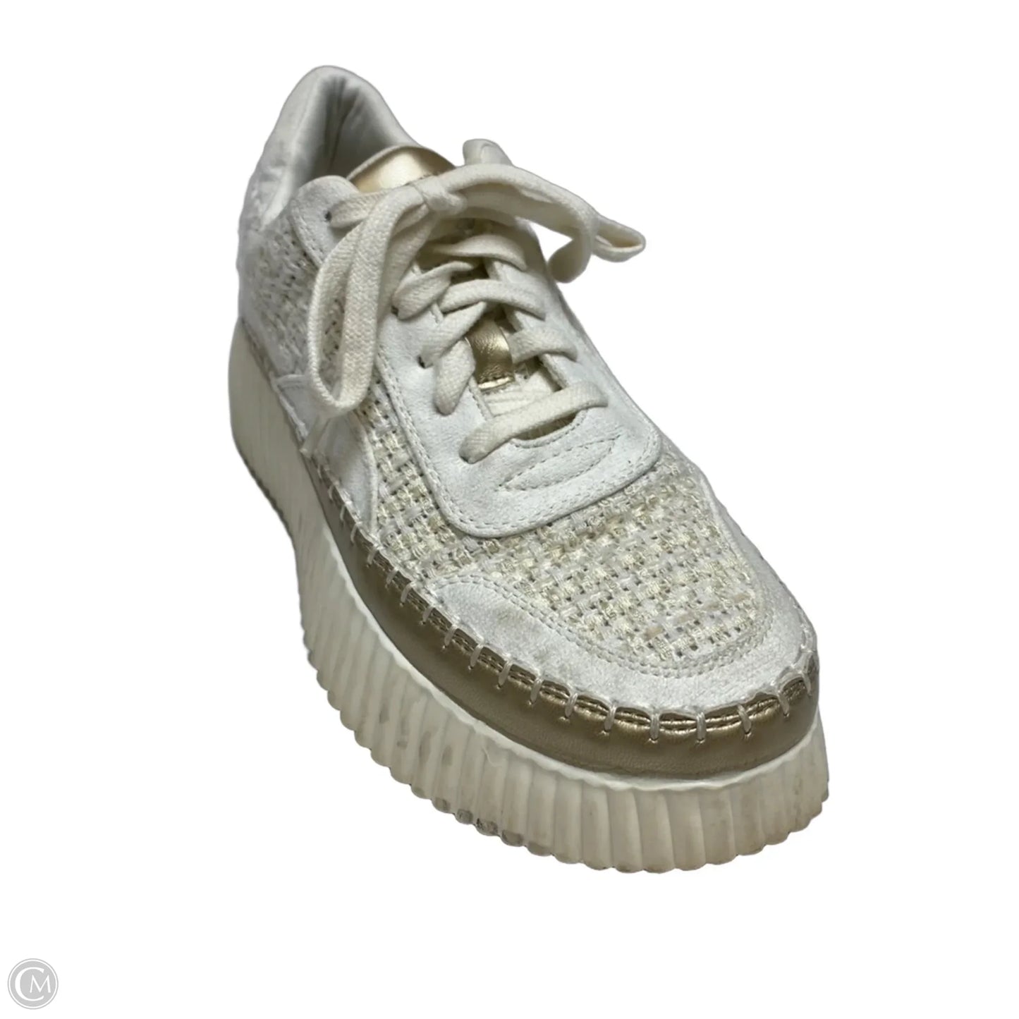 Shoes Sneakers By Coconuts In Cream, Size: 8