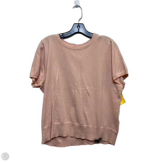 Top Short Sleeve By Lands End In Pink, Size: Xl