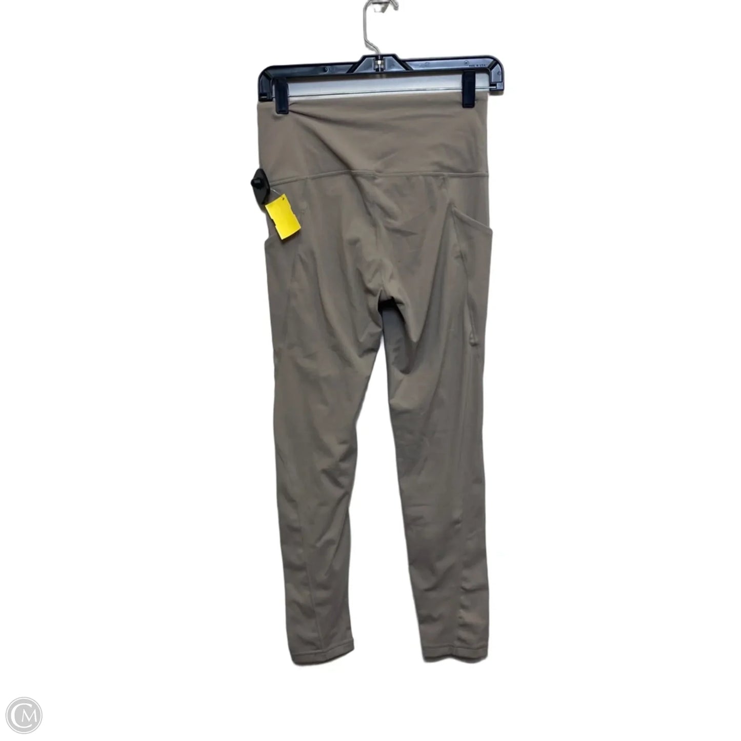 Athletic Leggings By Ododos In Tan, Size: M