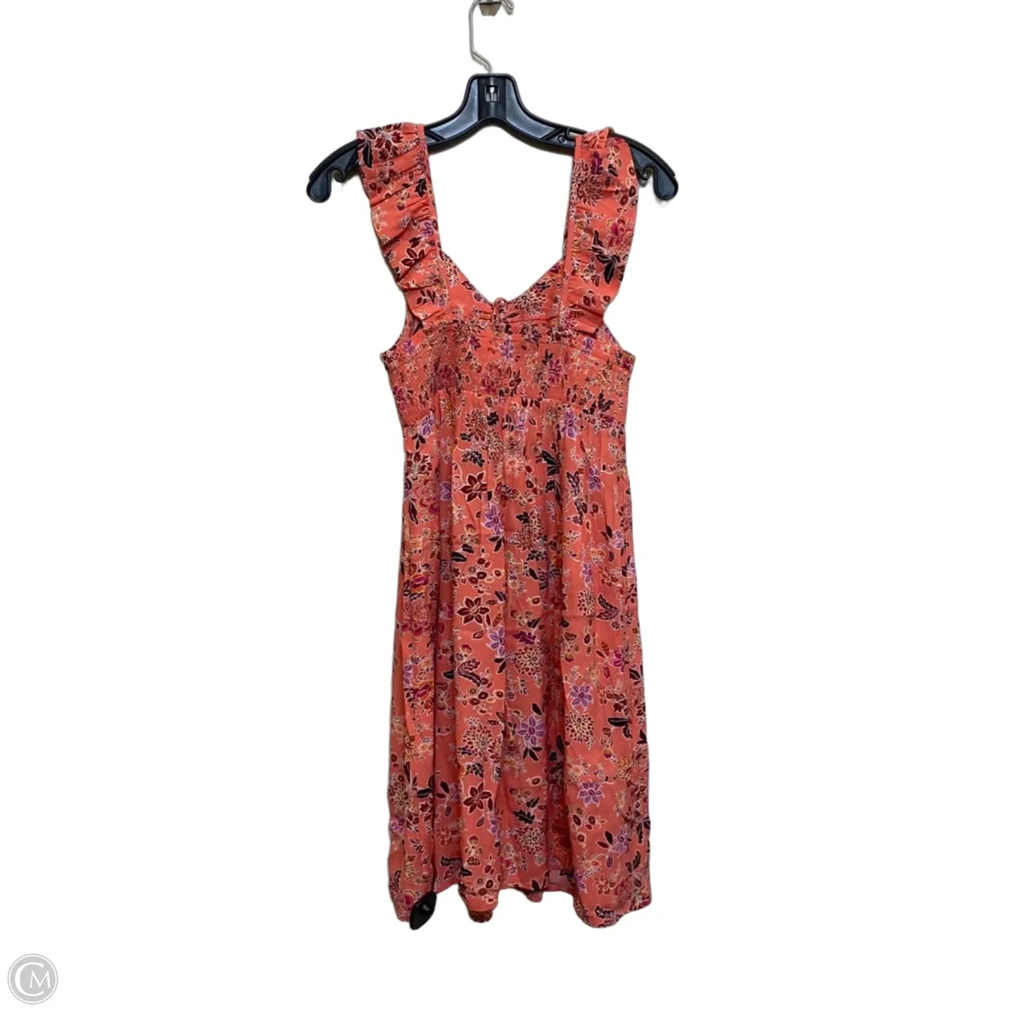 Dress Casual Short By Loft In Coral, Size: Sp
